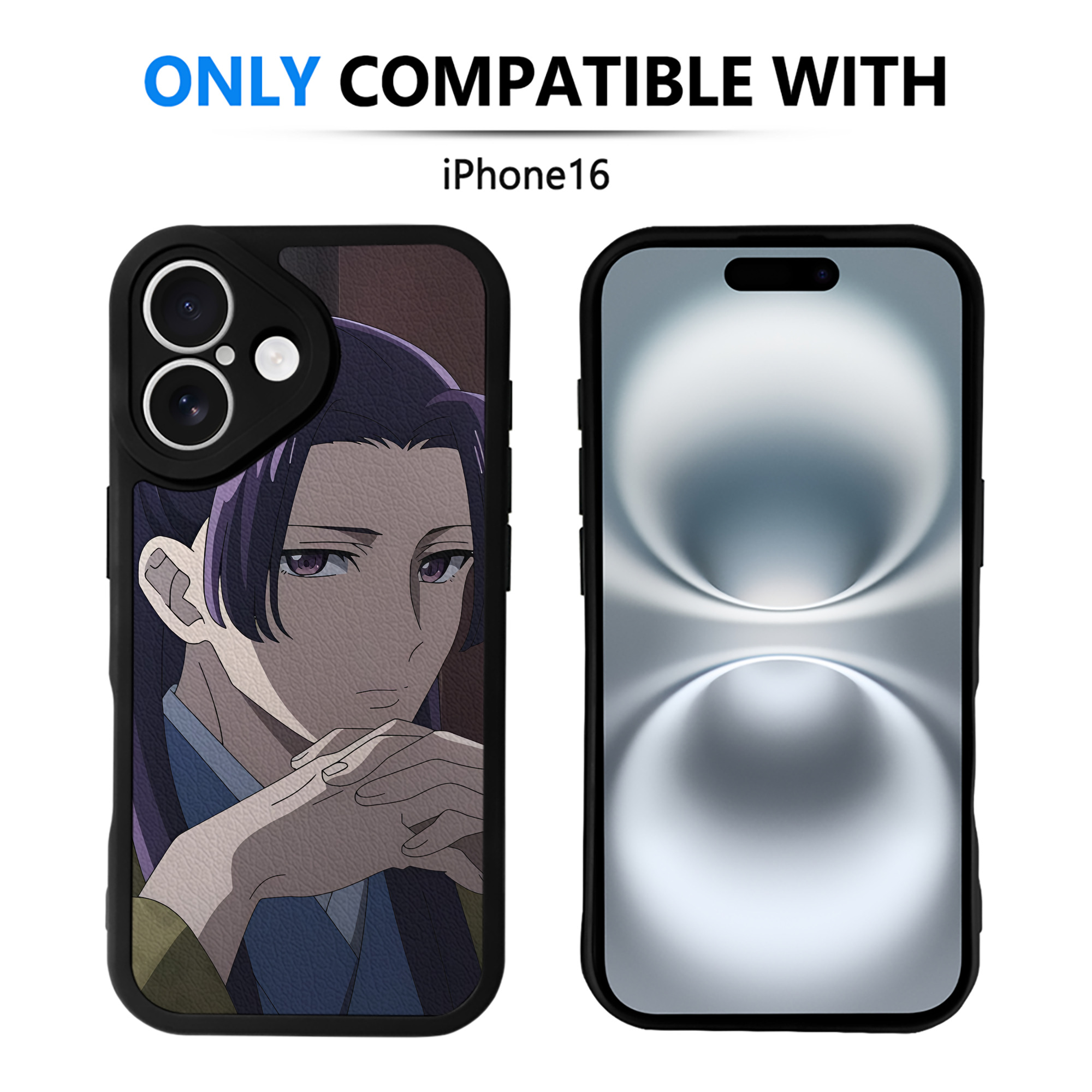 薬屋のひとりごと The Apothecary Diaries 【iPhone 16シリーズ対応】シリコンスマホケース（レザー調） 材質：シリコン